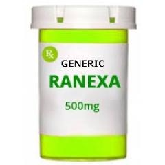 Generic Ranexa (tm) 500mg (90 Pills)